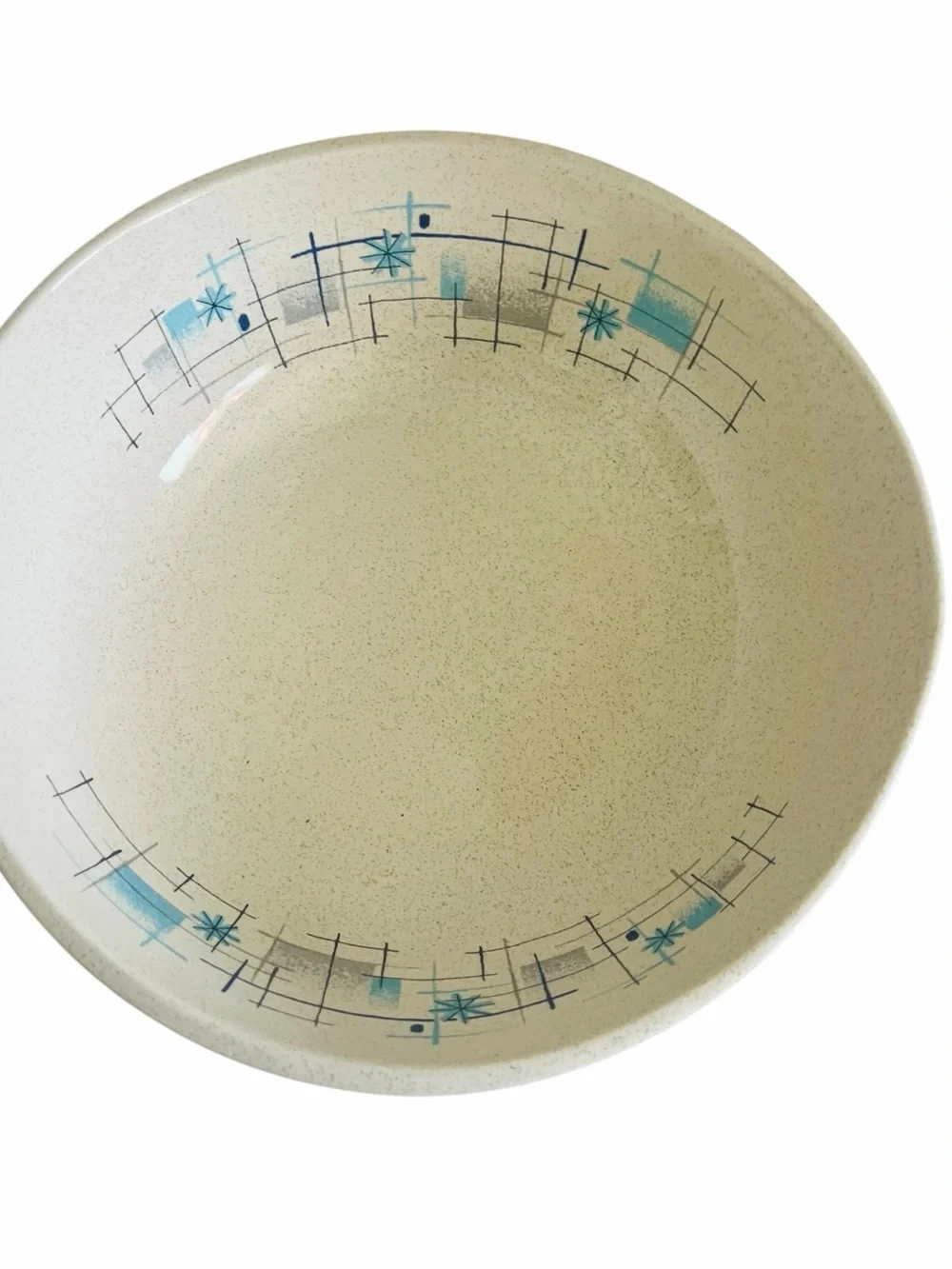 Franciscan Oasis Large Severing Bowl Salad 12” Diameter Mid Century Modern